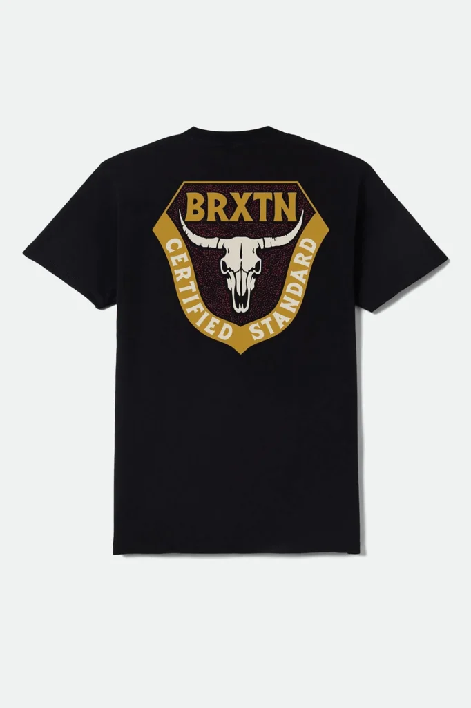 Brixton Fraser Tee Blk