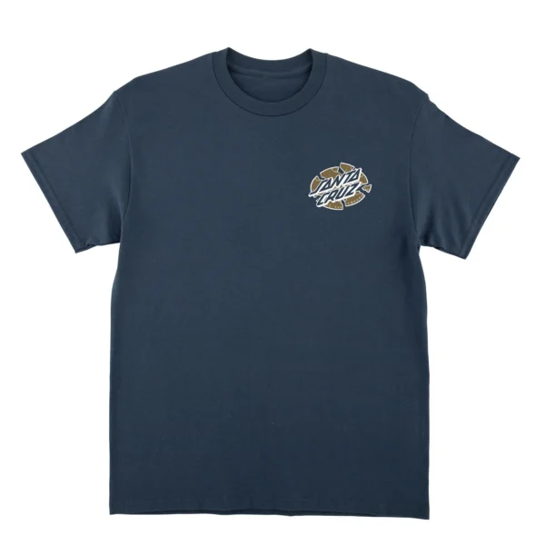 Santa Cruz Grabke Tees Blue