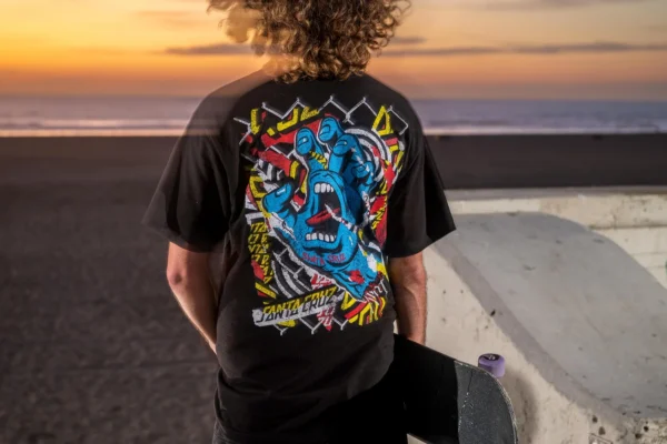 Santa Cruz Damage Tees Blk