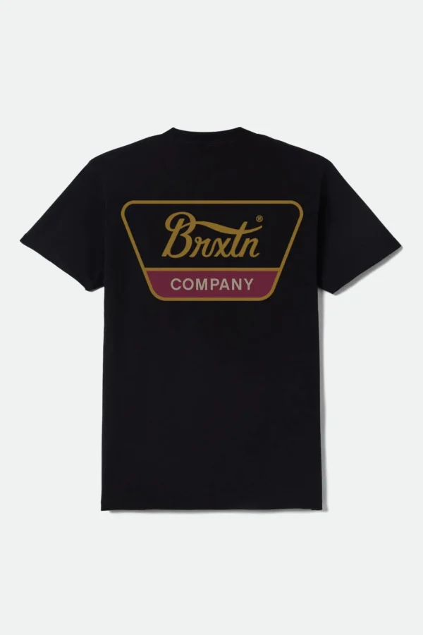 Brixton Linwood Blk Metal Bronce