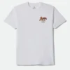 Brixton Clemont Tee White
