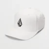 Volcom Flex Fit   White S-M