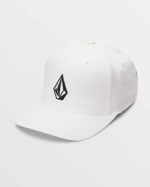 Volcom Flex Fit   White S-M