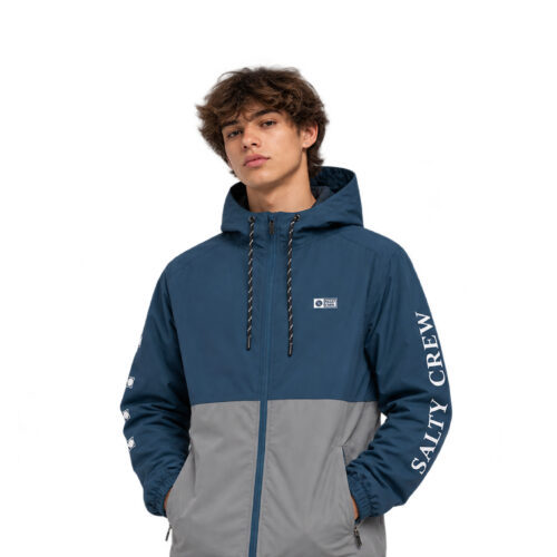 Sin título-8-25 Salty Crew Surface Windbreaker Channel Blue