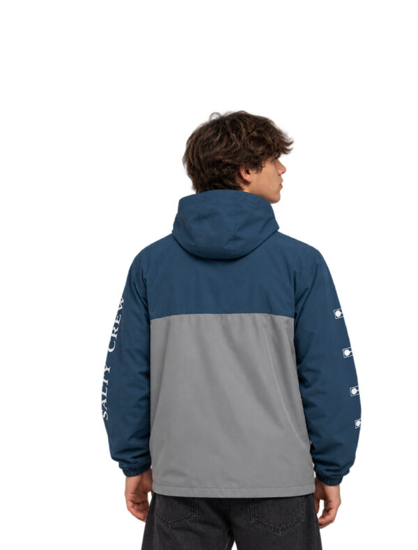 Salty Crew Surface Windbreaker Channel Blue