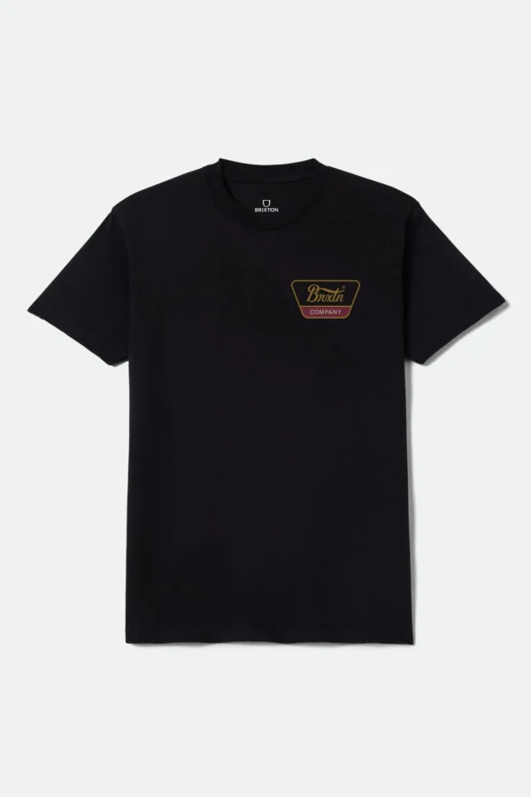 Brixton Linwood Blk Metal Bronce