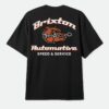 Brixton Brewster Oversized Tees Blk
