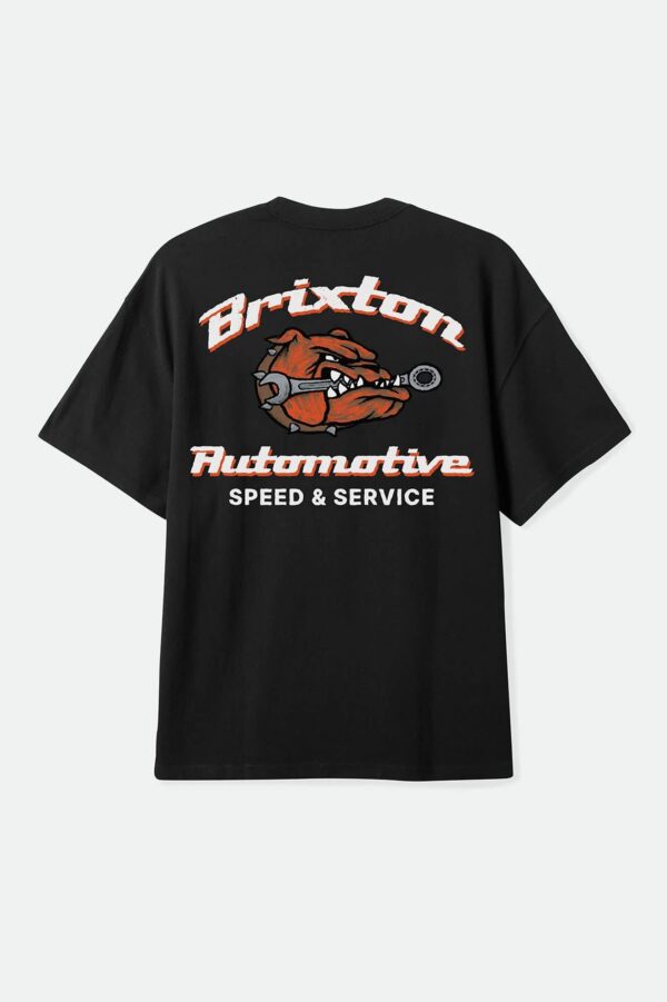 Brixton Brewster Oversized Tees Blk