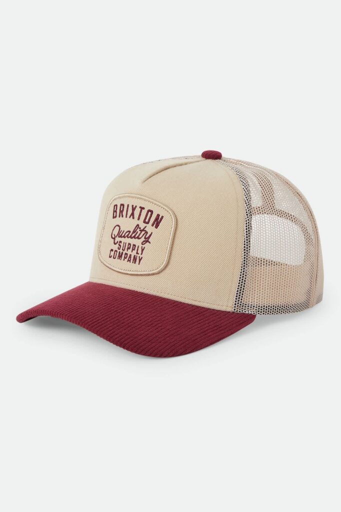 Brixton Hubal Oatmeal Courduroy