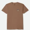 Brixton Stirrus Tees Brown Sugar