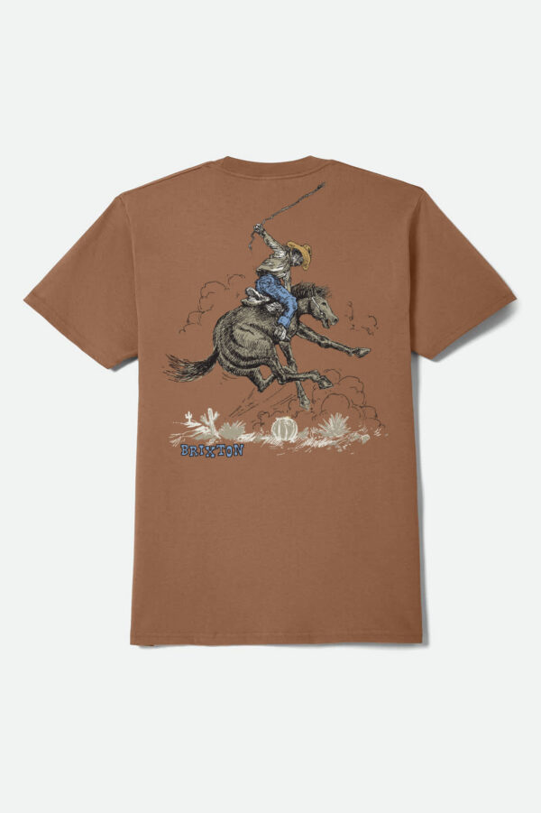 Brixton Stirrus Tees Brown Sugar
